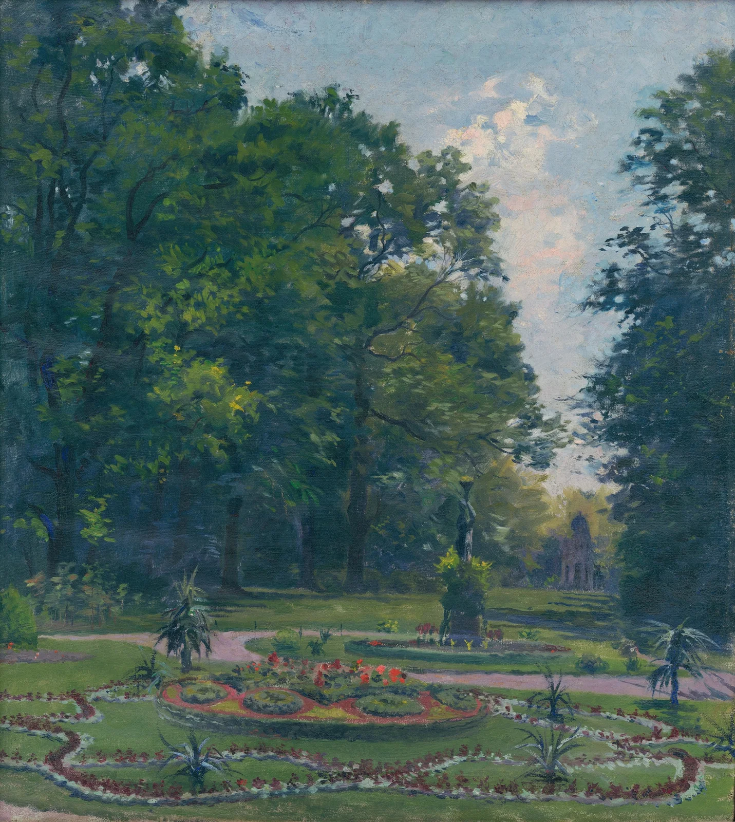 Park in Petržalka av Gustáv Mallý