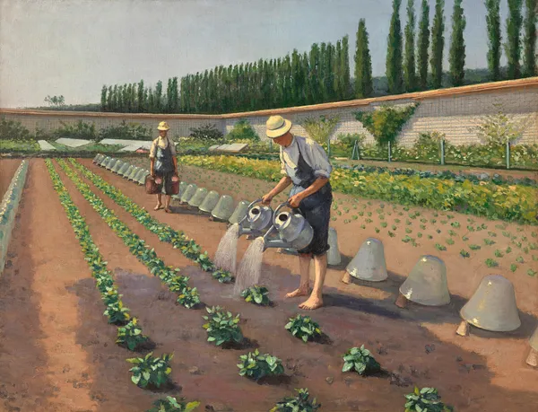 Les Jardiniers av Gustave Caillebotte