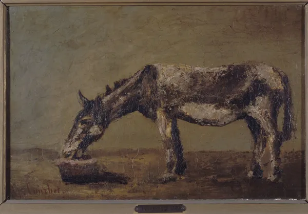 L’âne av Gustave Courbet