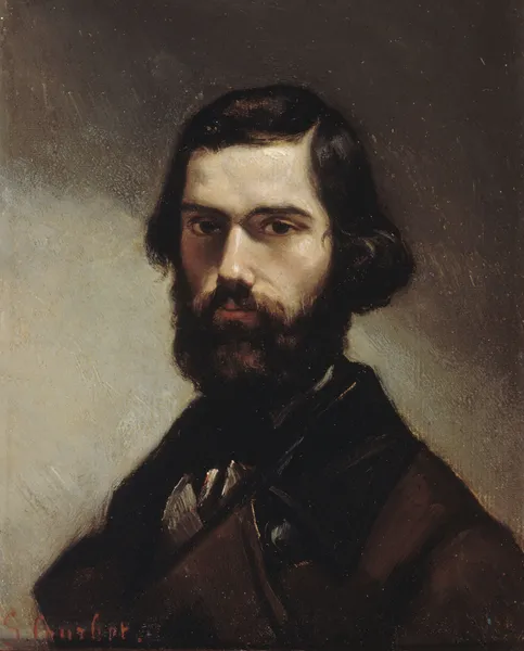Portrait de Jules Vallès av Gustave Courbet