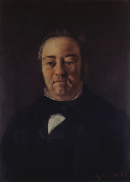 Portrait de Monsieur Corbinaud av Gustave Courbet
