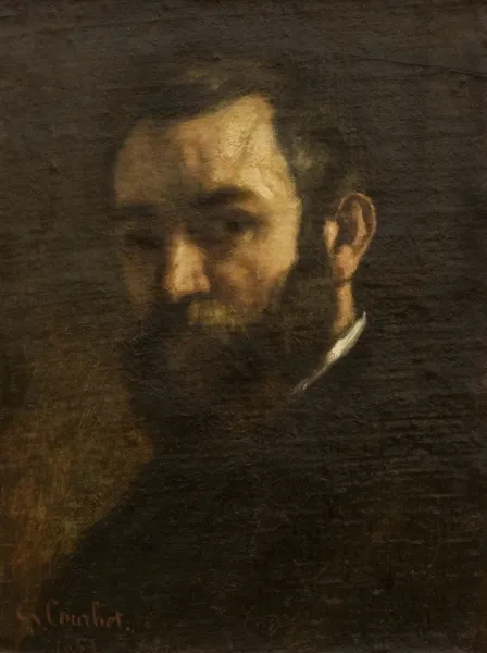 Portrait of a Man, 1851 av Gustave Courbet
