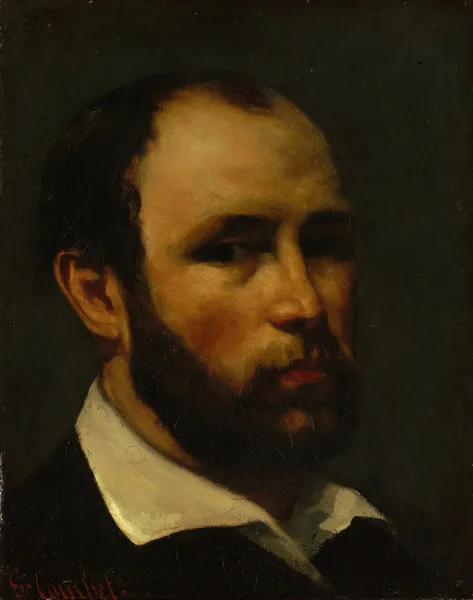 Portrait of a Man, 1862 av Gustave Courbet