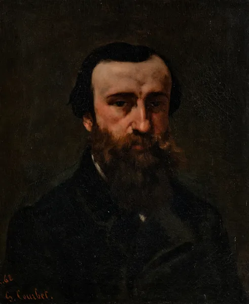 Portrait of M. Nicolle av Gustave Courbet