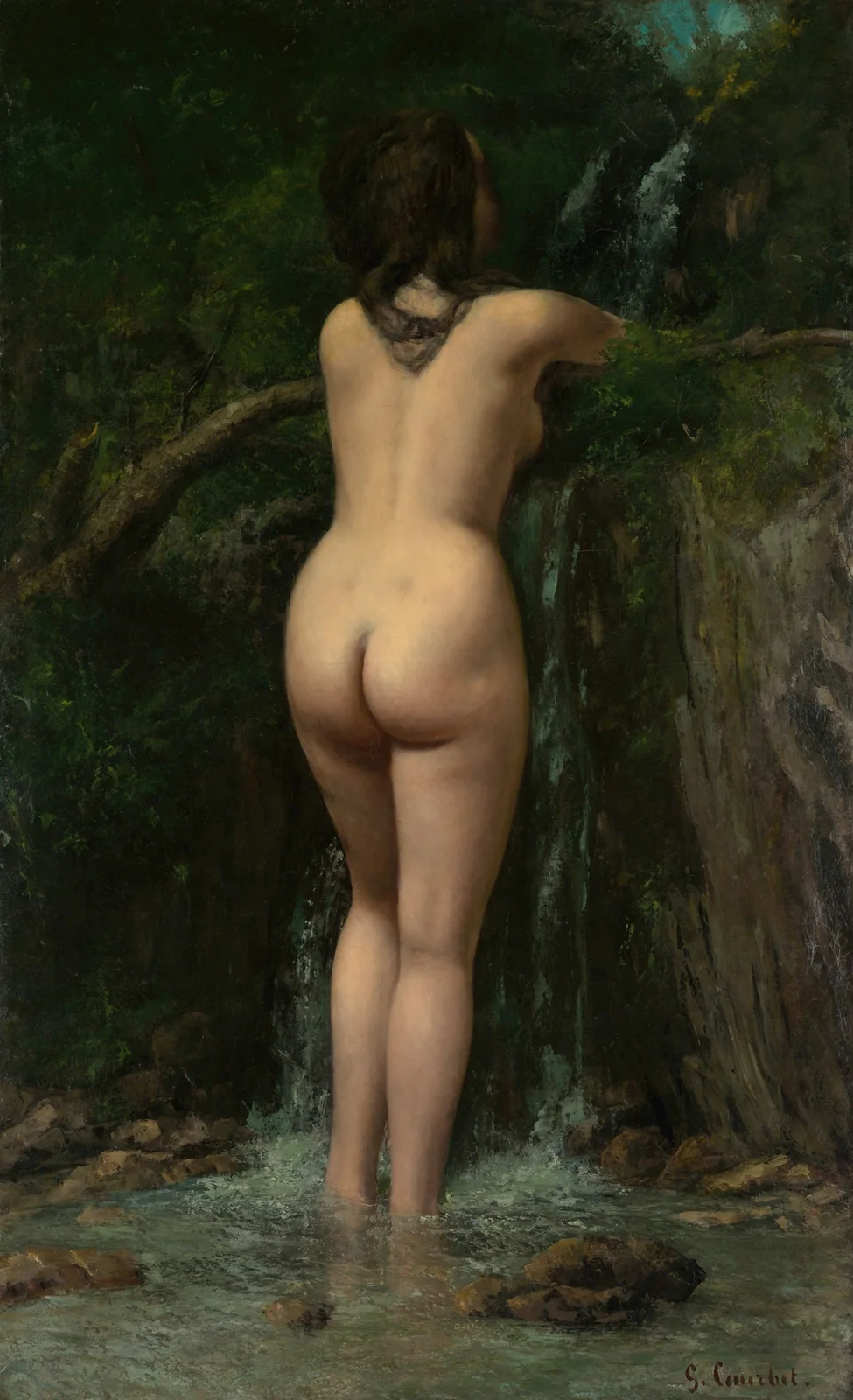 The Source av Gustave Courbet