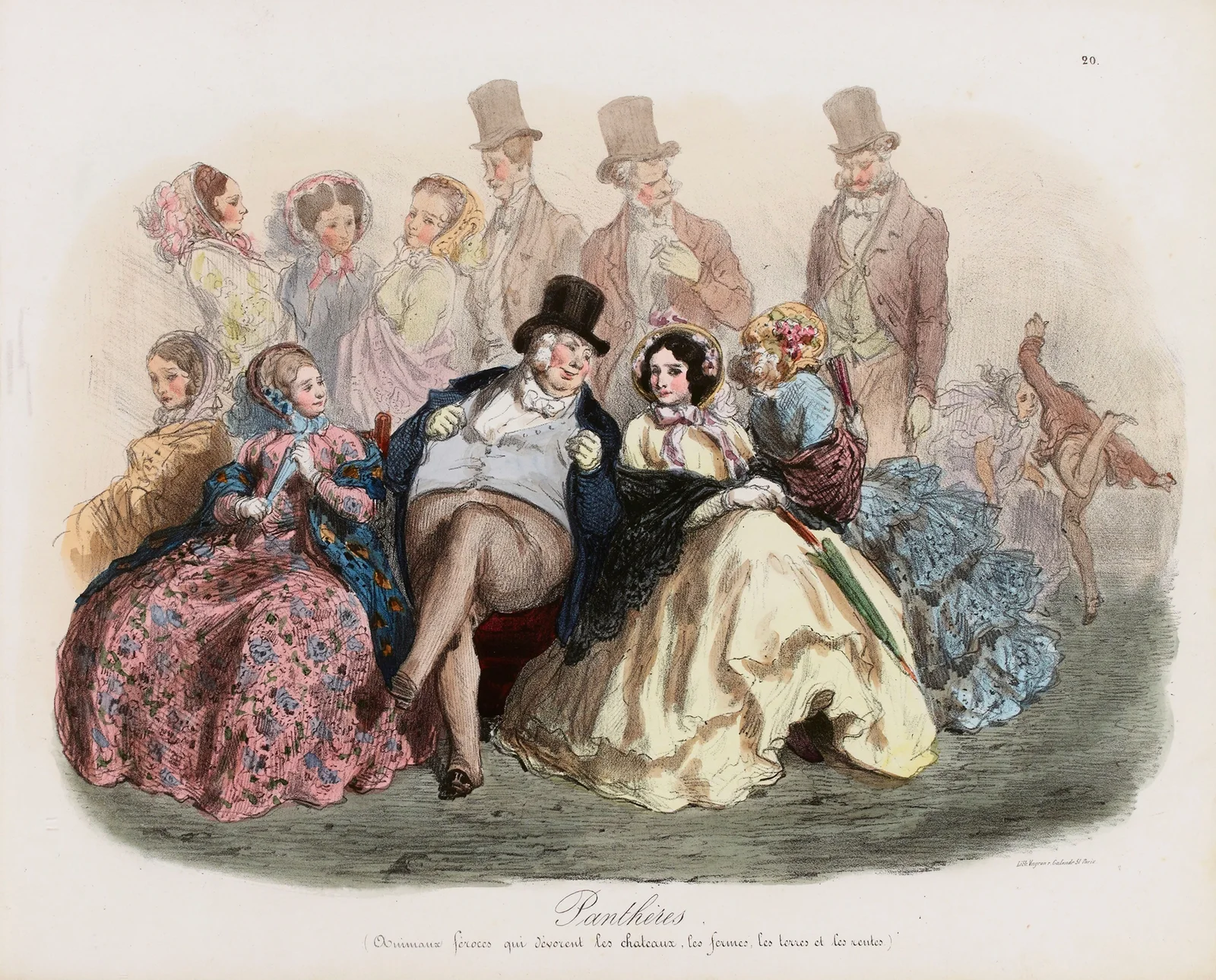 La ménagerie parisienne (Premier tirage) Pl.21 av Gustave Doré