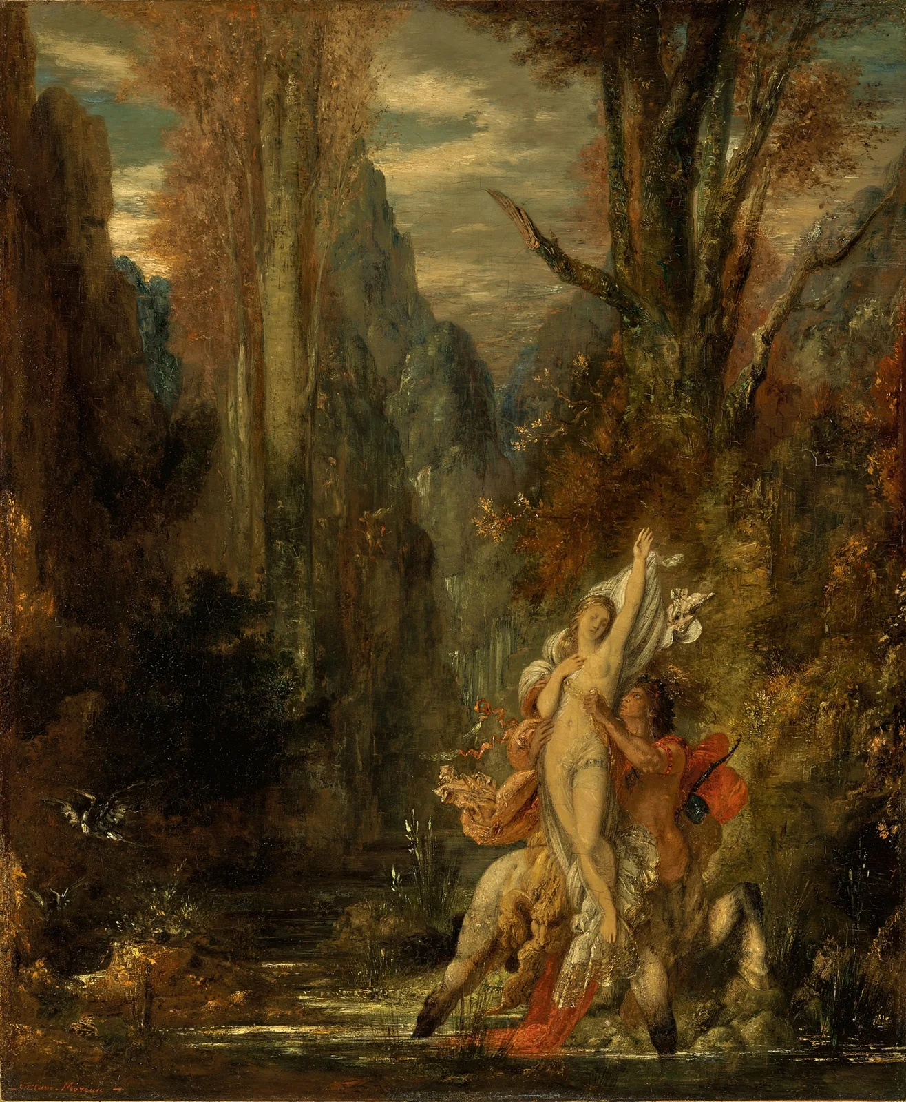 Dejanira (Autumn) av Gustave Moreau