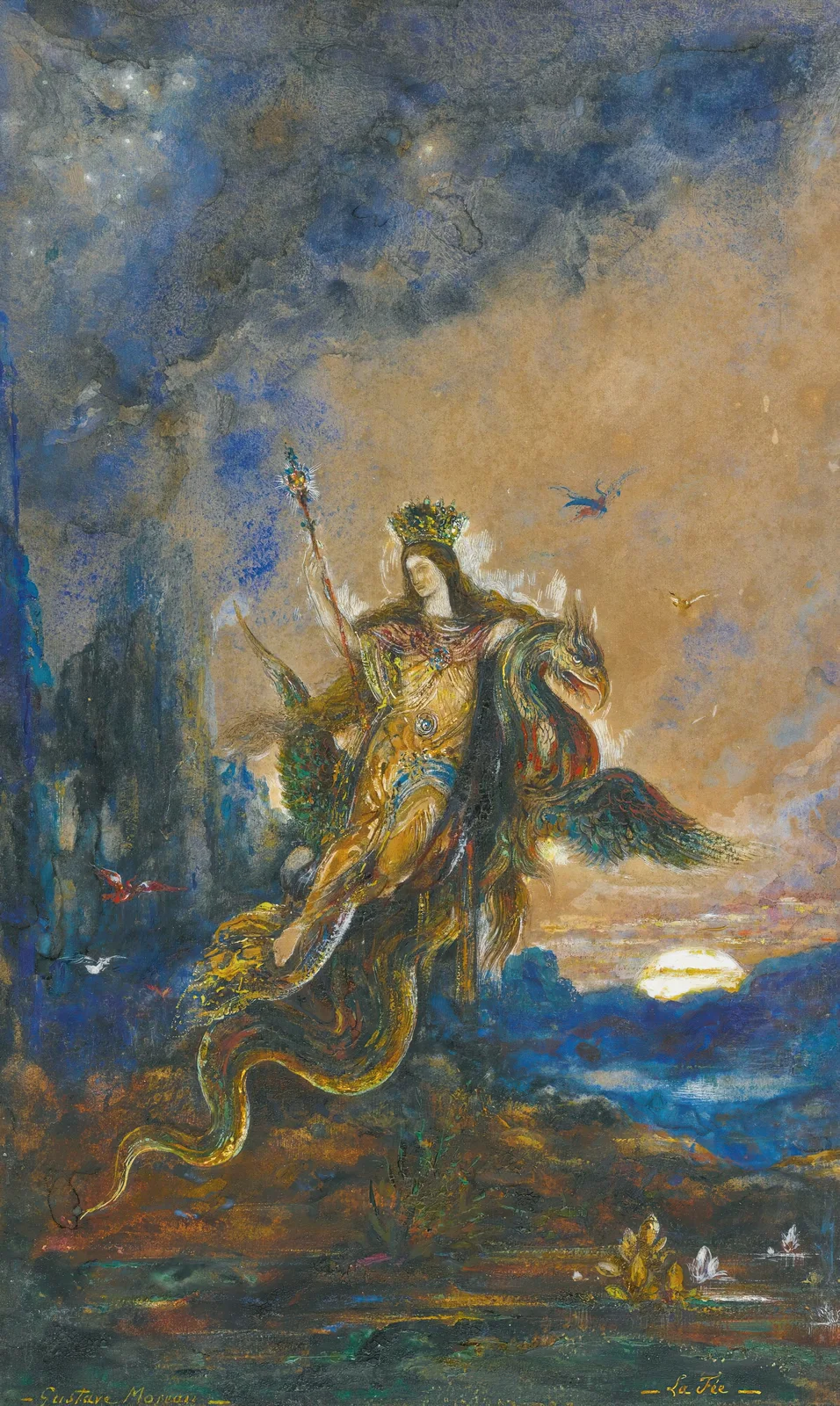 La Fée av Gustave Moreau