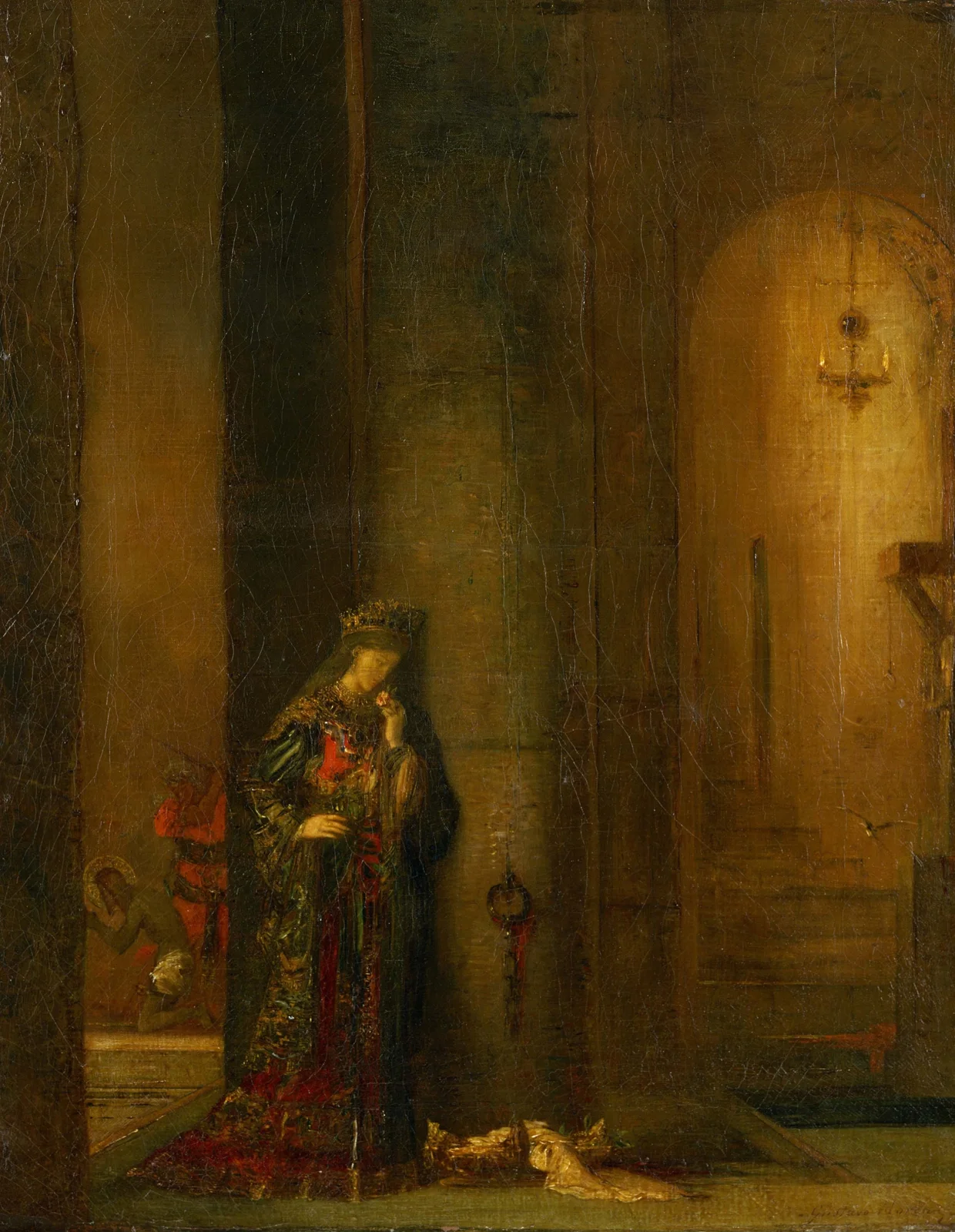 Salome At The Prison av Gustave Moreau