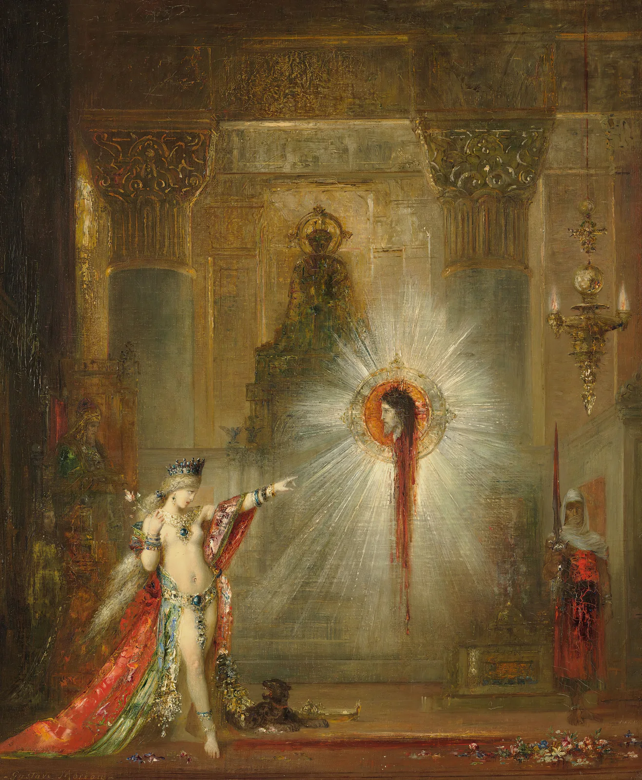 The Apparition av Gustave Moreau