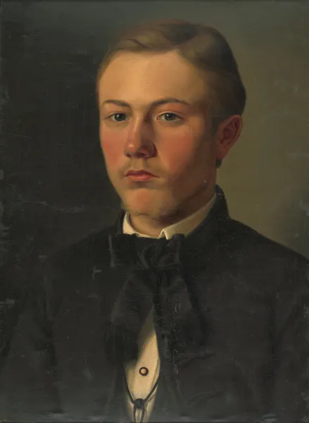 Portrait of Gejz Bencúr av Gyula Benczúr
