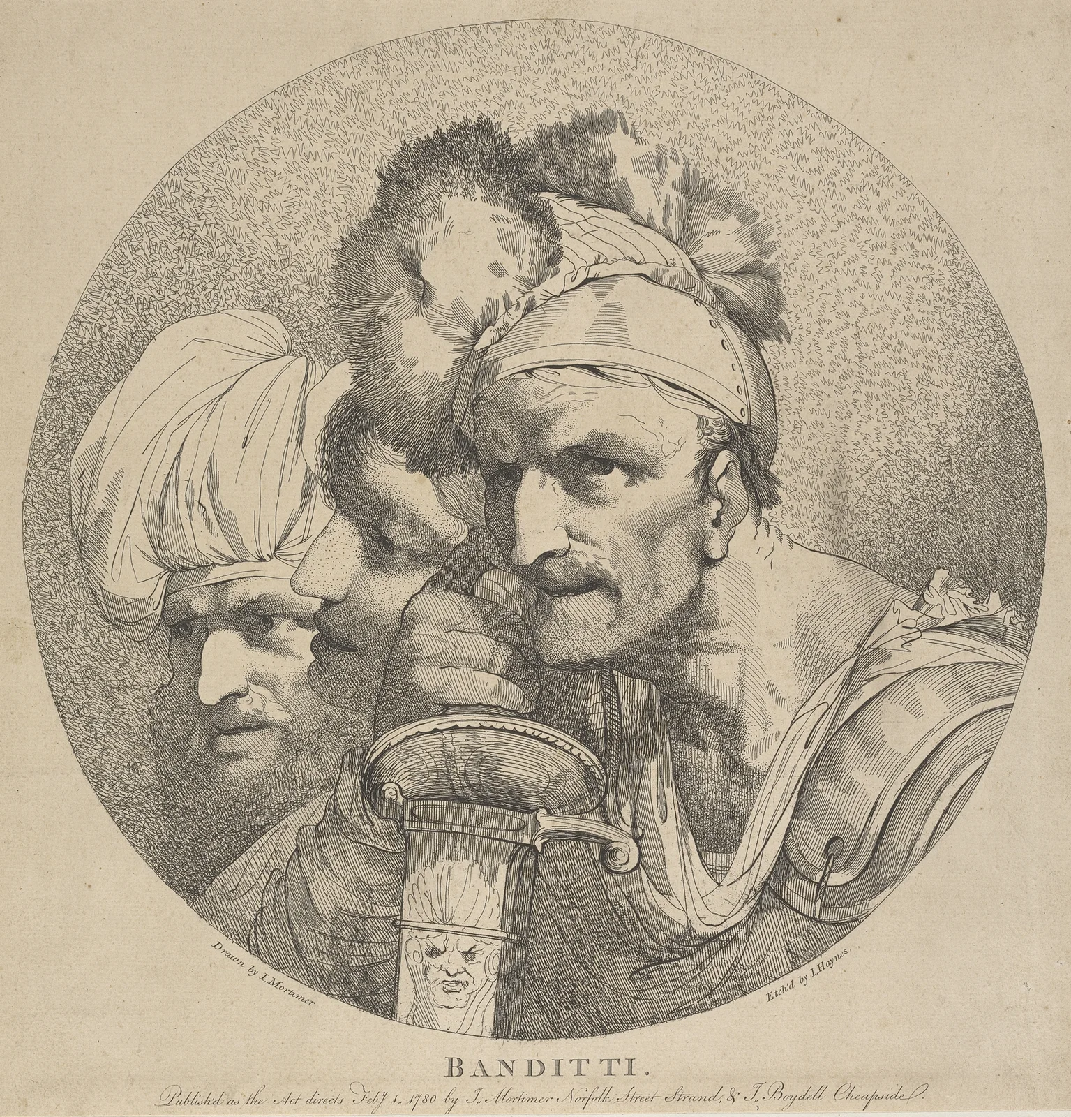 Banditti av John Hamilton Mortimer