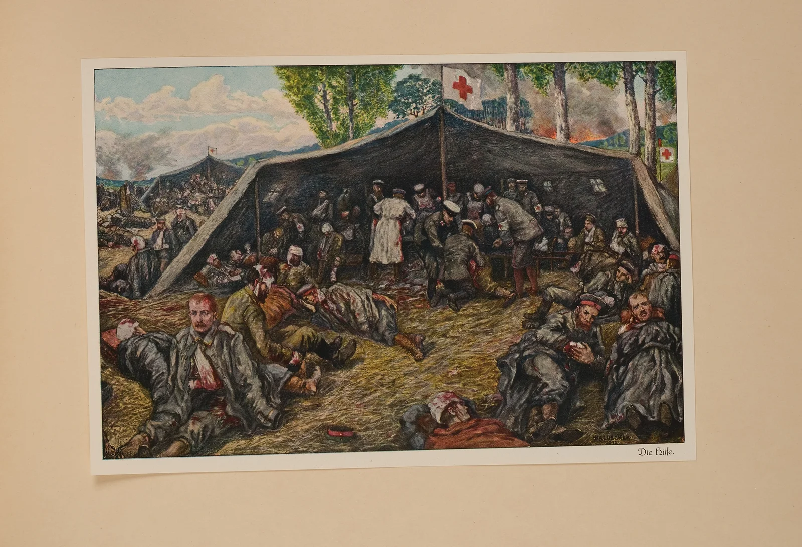 Die Hilfe av Hans Baluschek