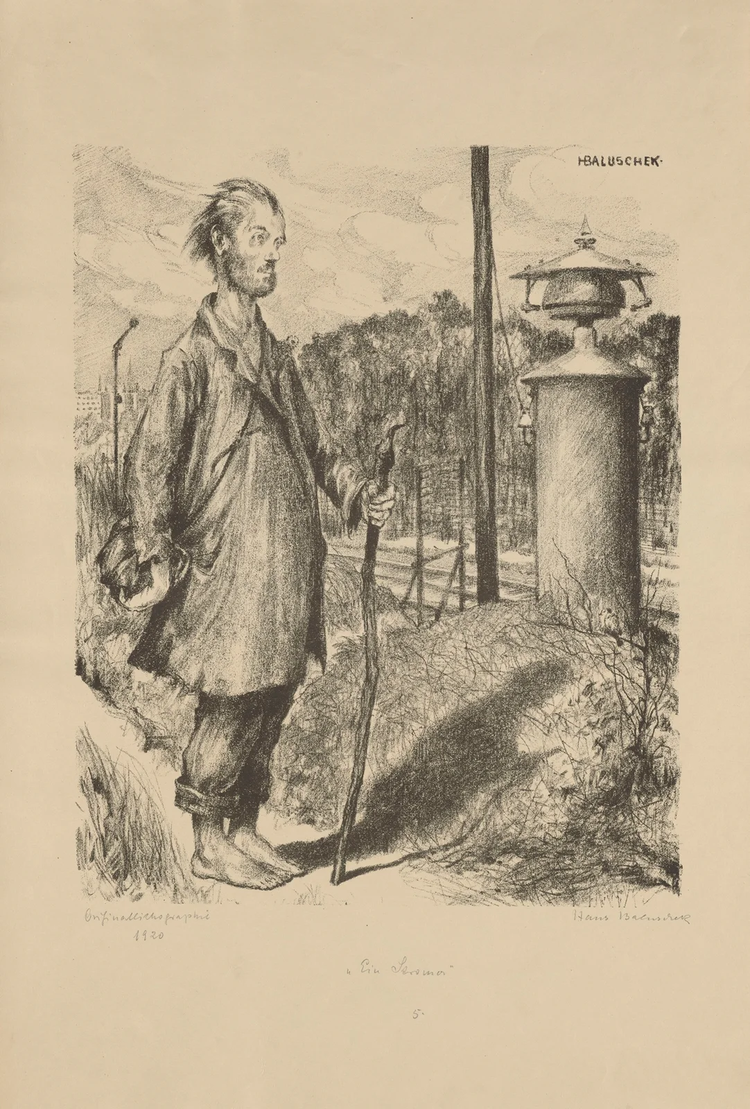 Ein Stromer av Hans Baluschek