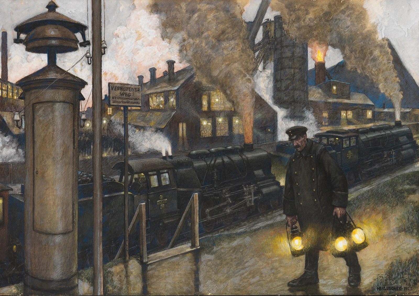 Eisenwerk av Hans Baluschek