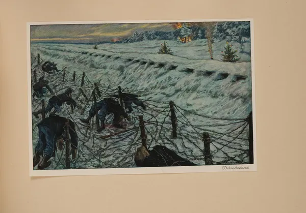 Weihnachtsabend av Hans Baluschek