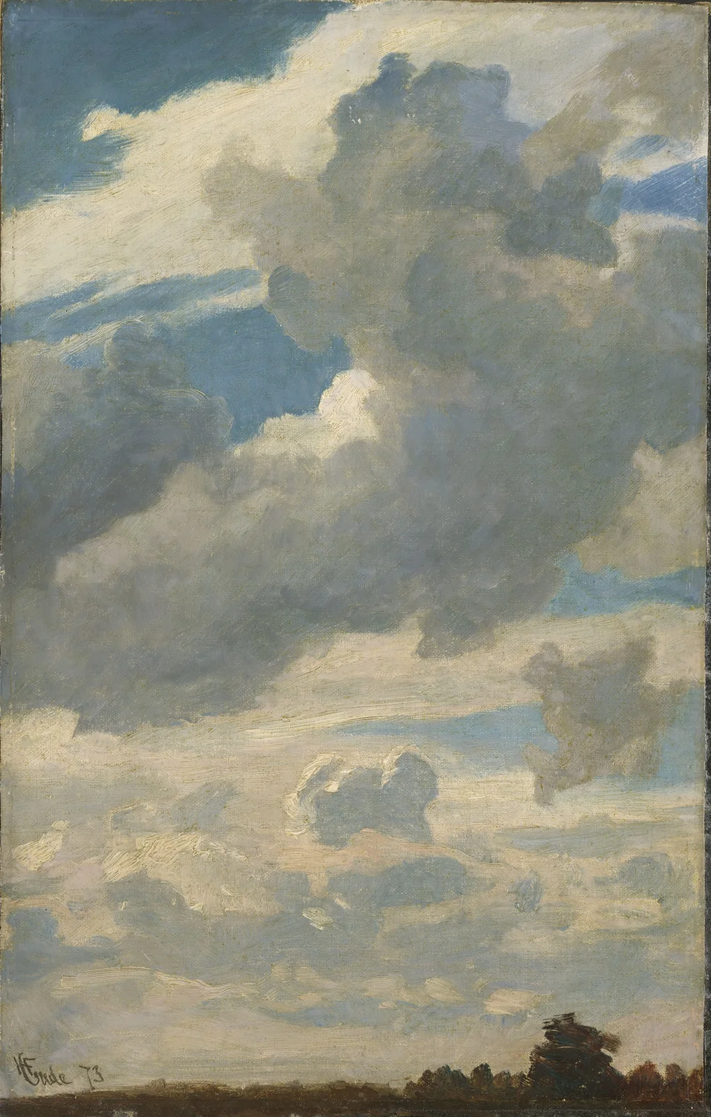 Air Study av Hans Gude