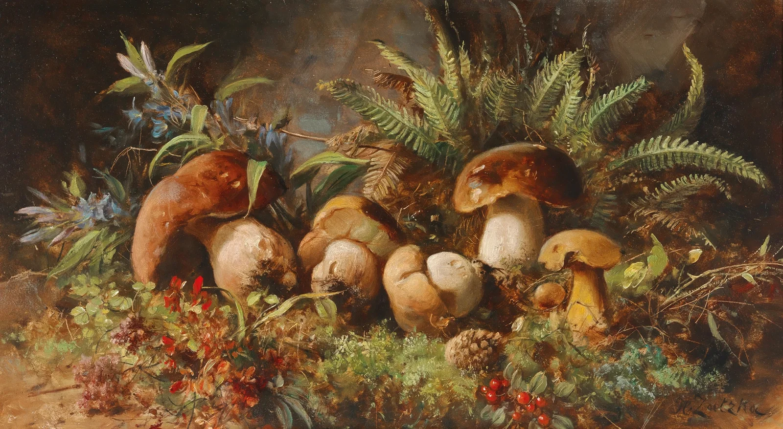 Glückspilze av Hans Zatzka
