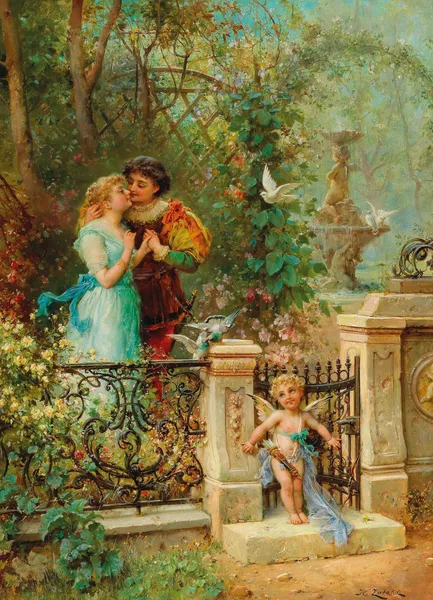 Im Banne Amors av Hans Zatzka