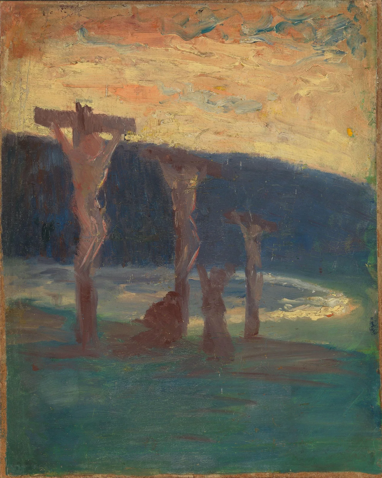 The Crucifixion av Harald Sohlberg