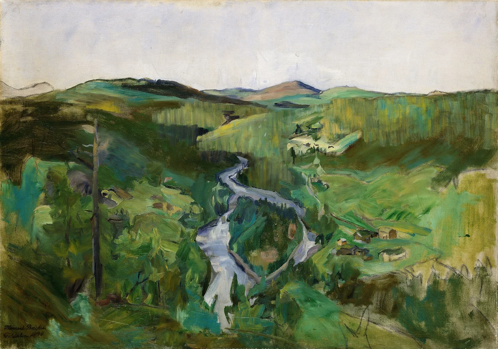 Landscape from Foldalen av Harriet Backer