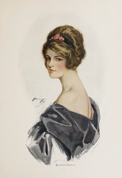 Harrison Fisher girls Pl.8 av Harrison Fisher