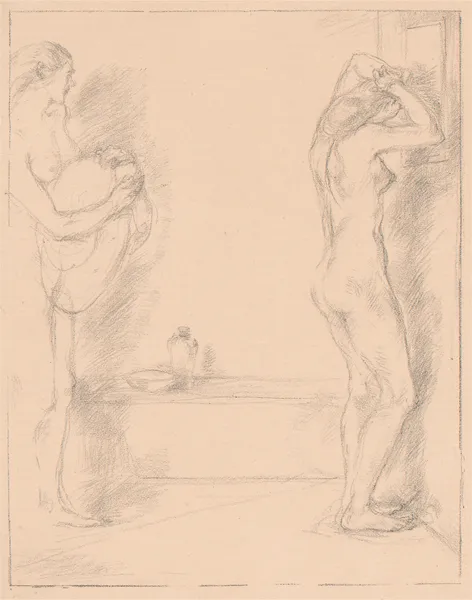 A Dressing Room av Charles Haslewood Shannon