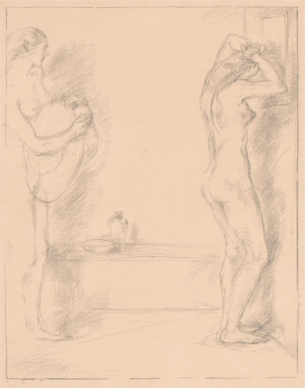 A Dressing Room av Charles Haslewood Shannon