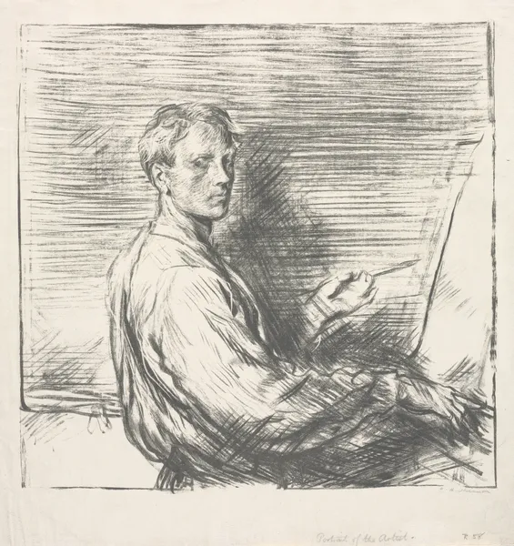 Portrait of the Artist, No. 1 av Charles Haslewood Shannon
