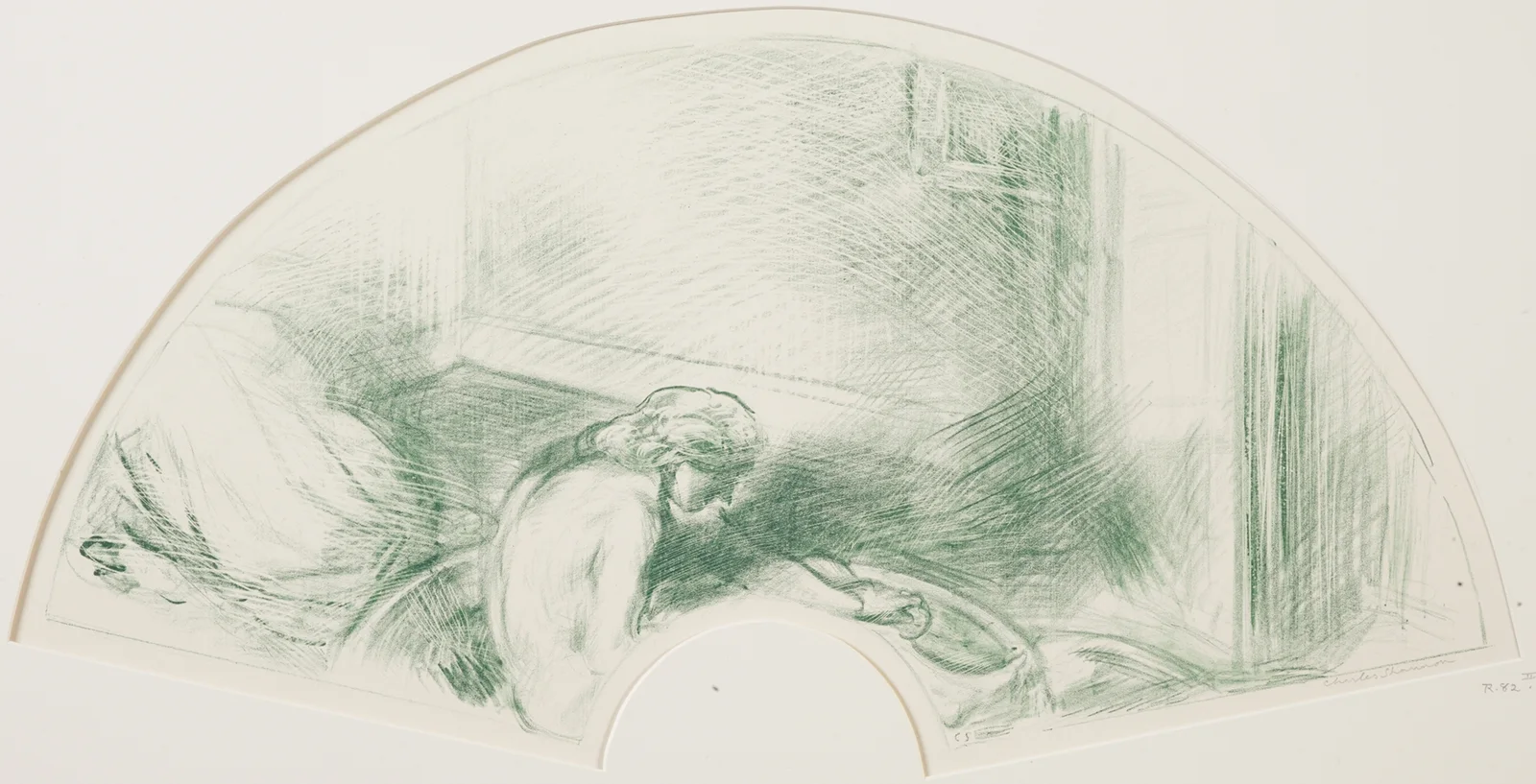 The Bath, 1908 av Charles Haslewood Shannon