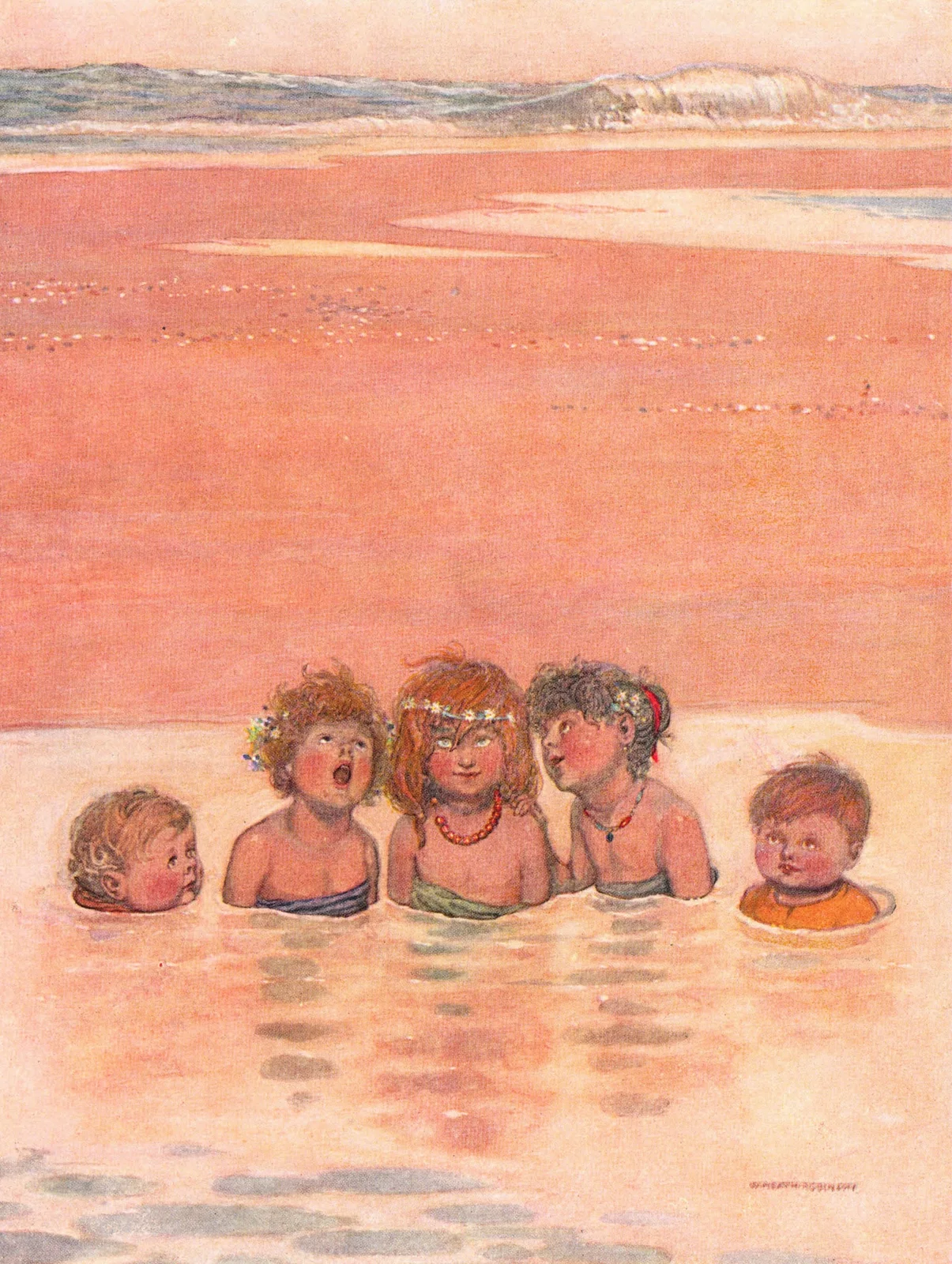 Harmless indeed were our joys av William Heath Robinson
