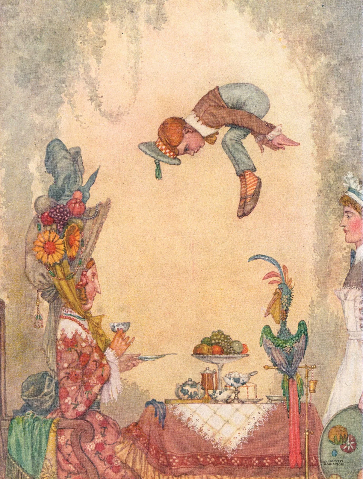 I fell from my position av William Heath Robinson