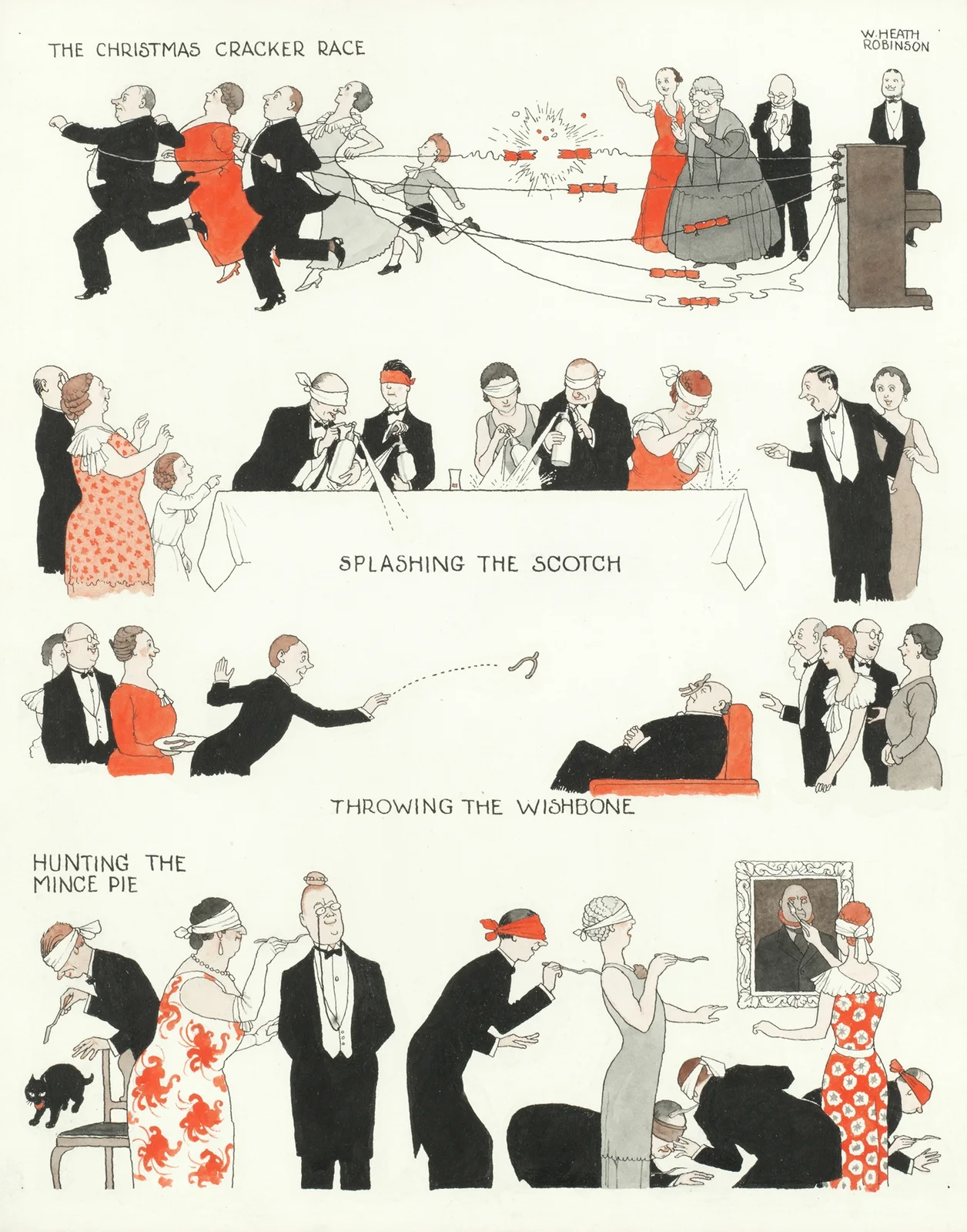 New Christmas Games av William Heath Robinson
