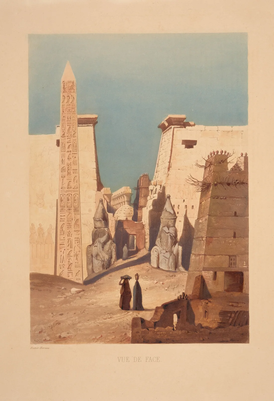 Vue de face (Front view) av Hector Horeau