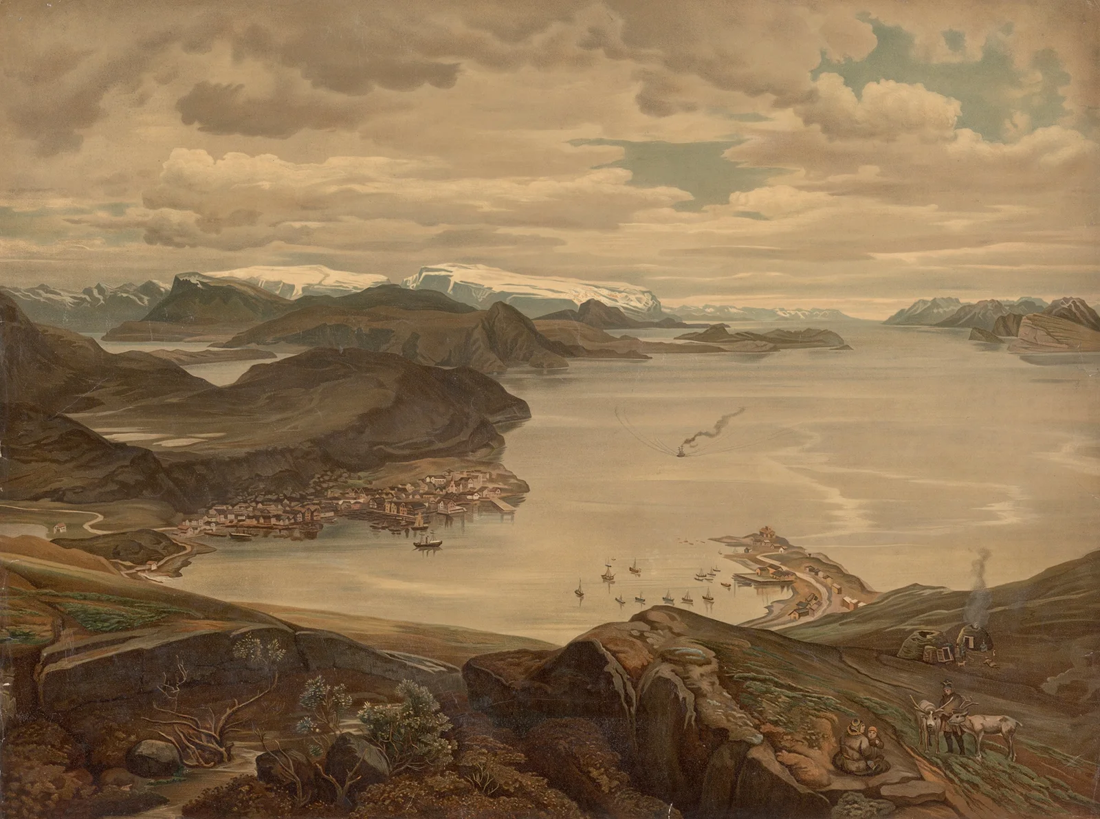 Hammerfest av Heinrich Leutemann