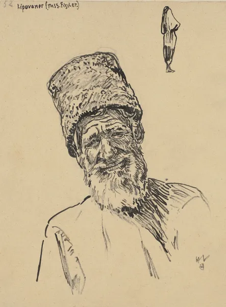 Russian fisherman av Heinrich Vogeler