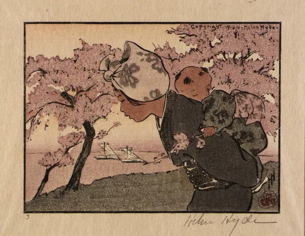 An April Evening av Helen Hyde
