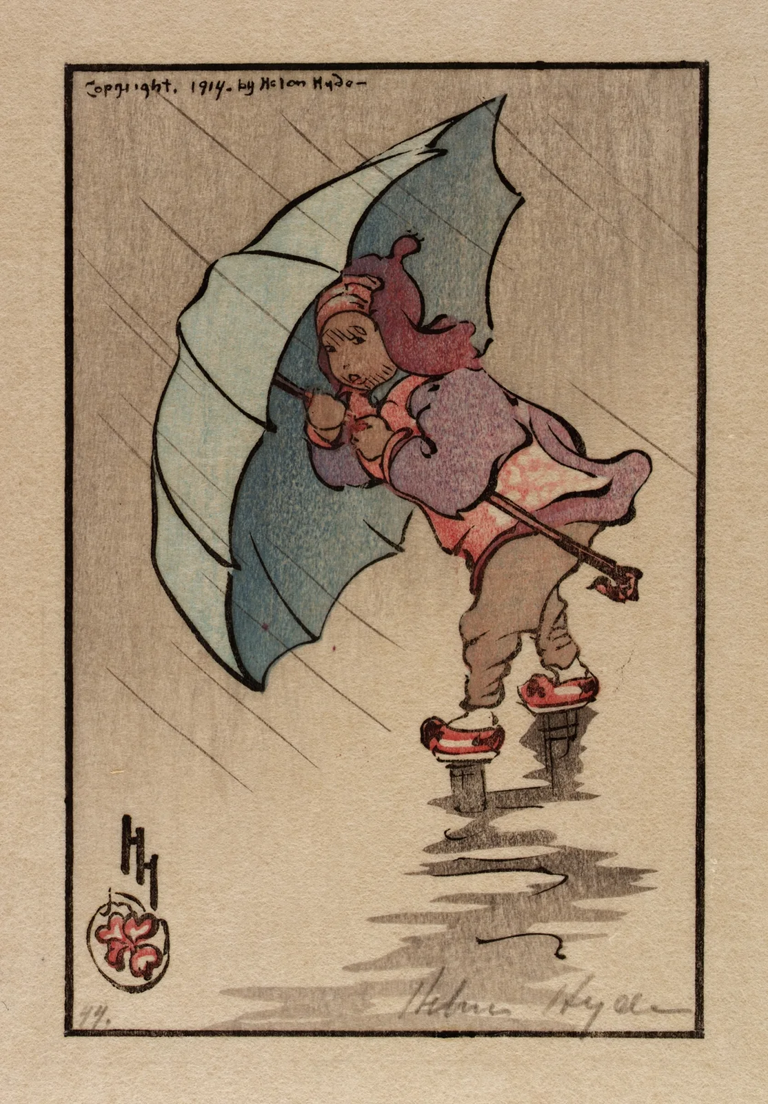 The Blue Umbrella av Helen Hyde
