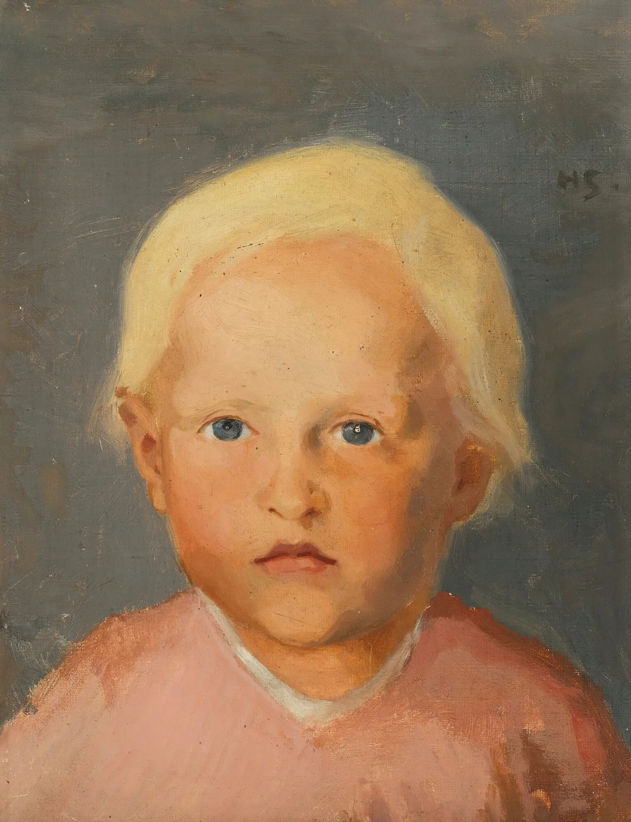 Flaxen-haired boy av Helene Schjerfbeck