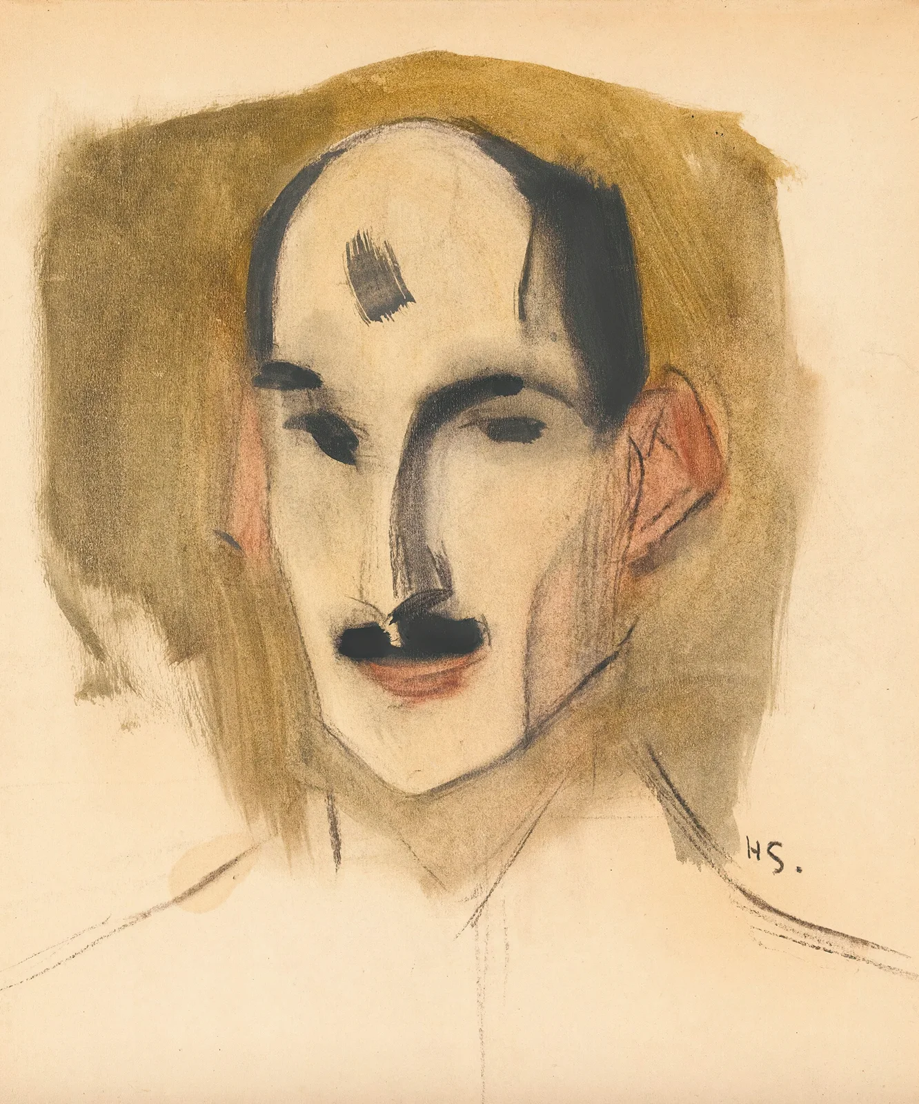 The Fencer av Helene Schjerfbeck