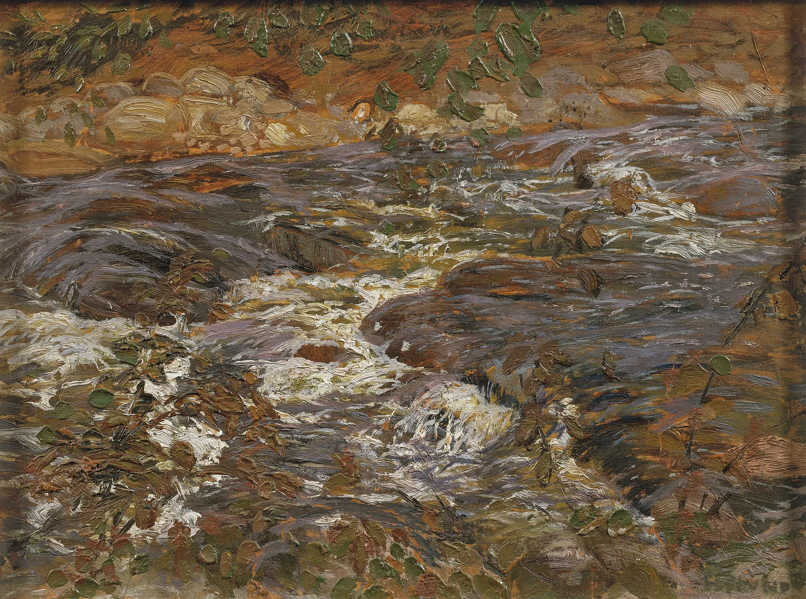 Cascading Brook av Helmer Osslund
