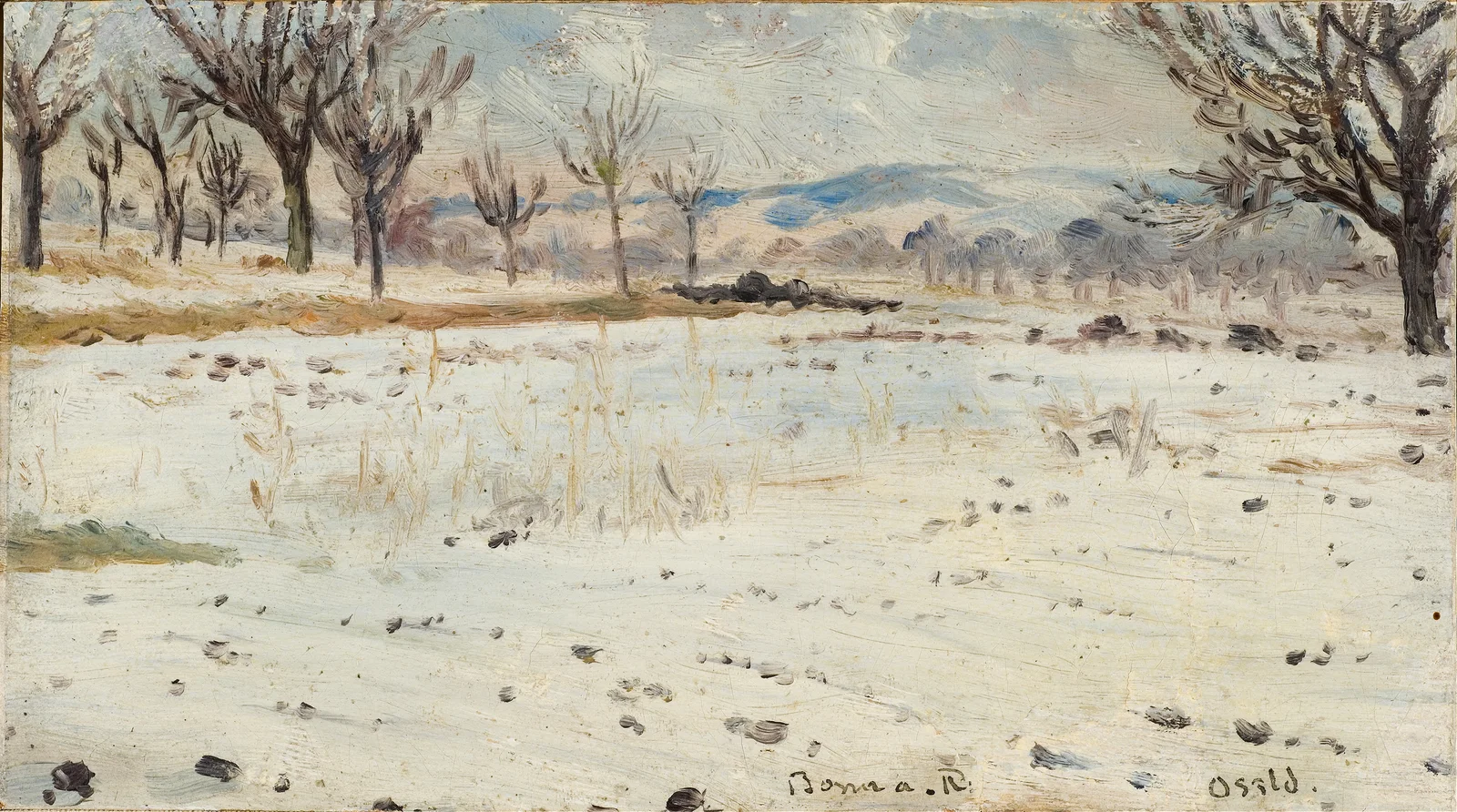Winter Landscape av Helmer Osslund