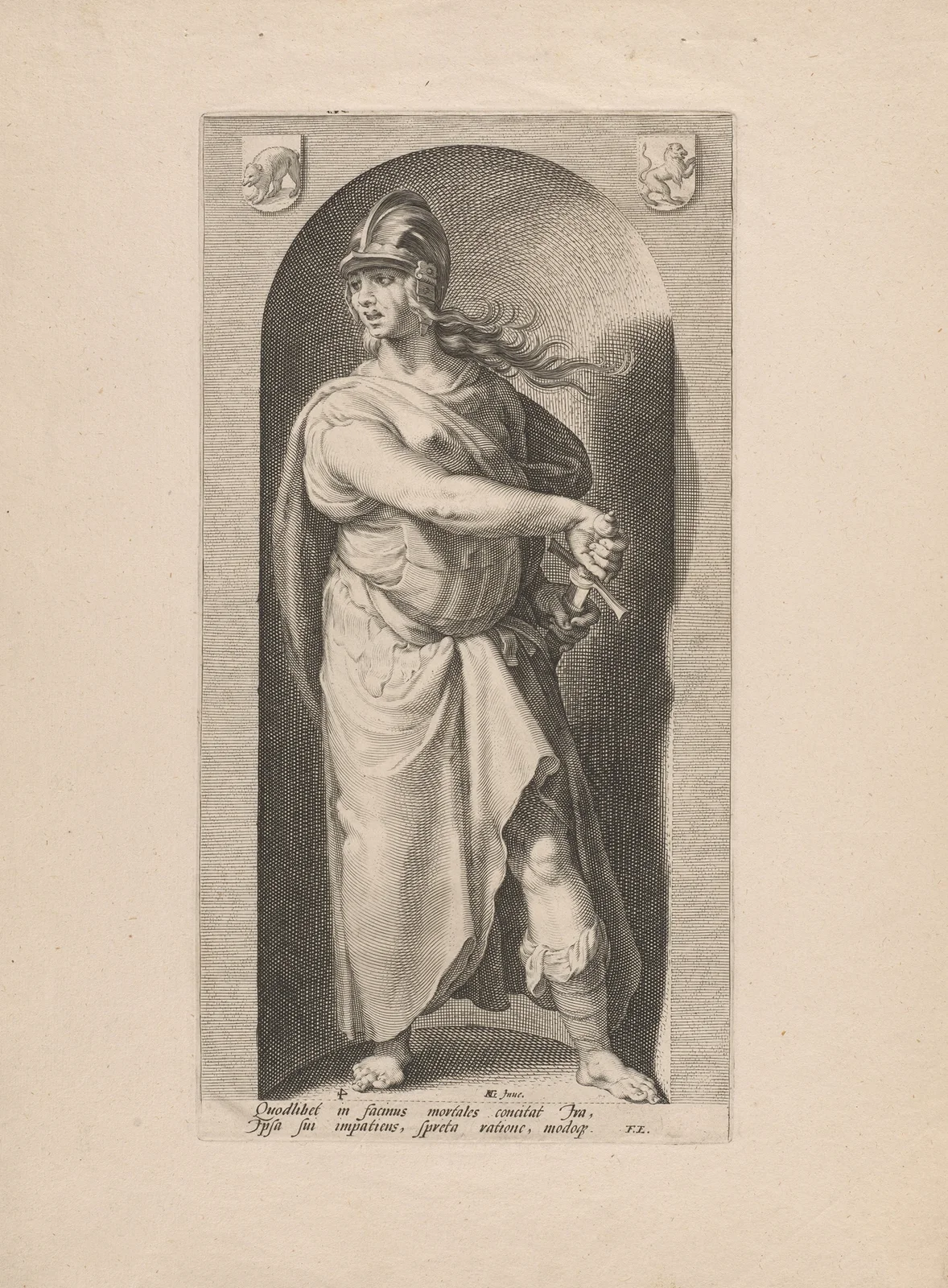 Anger av Hendrick Goltzius