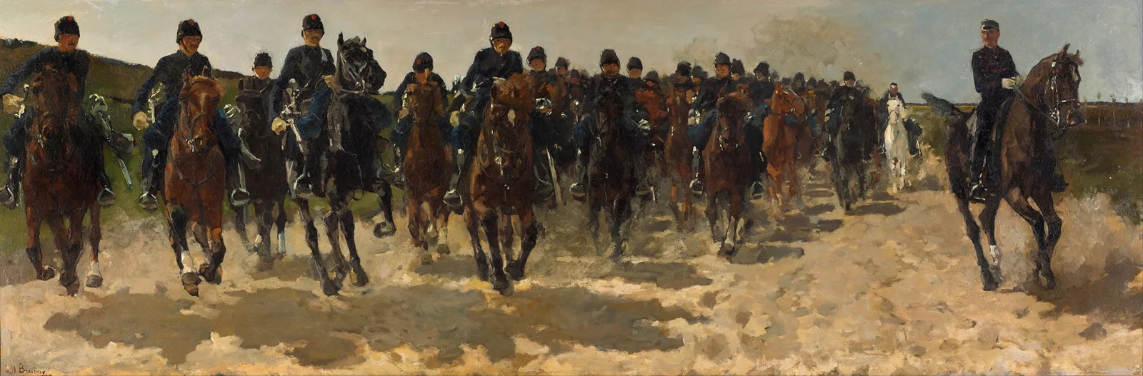 Cavalry av George Hendrik Breitner