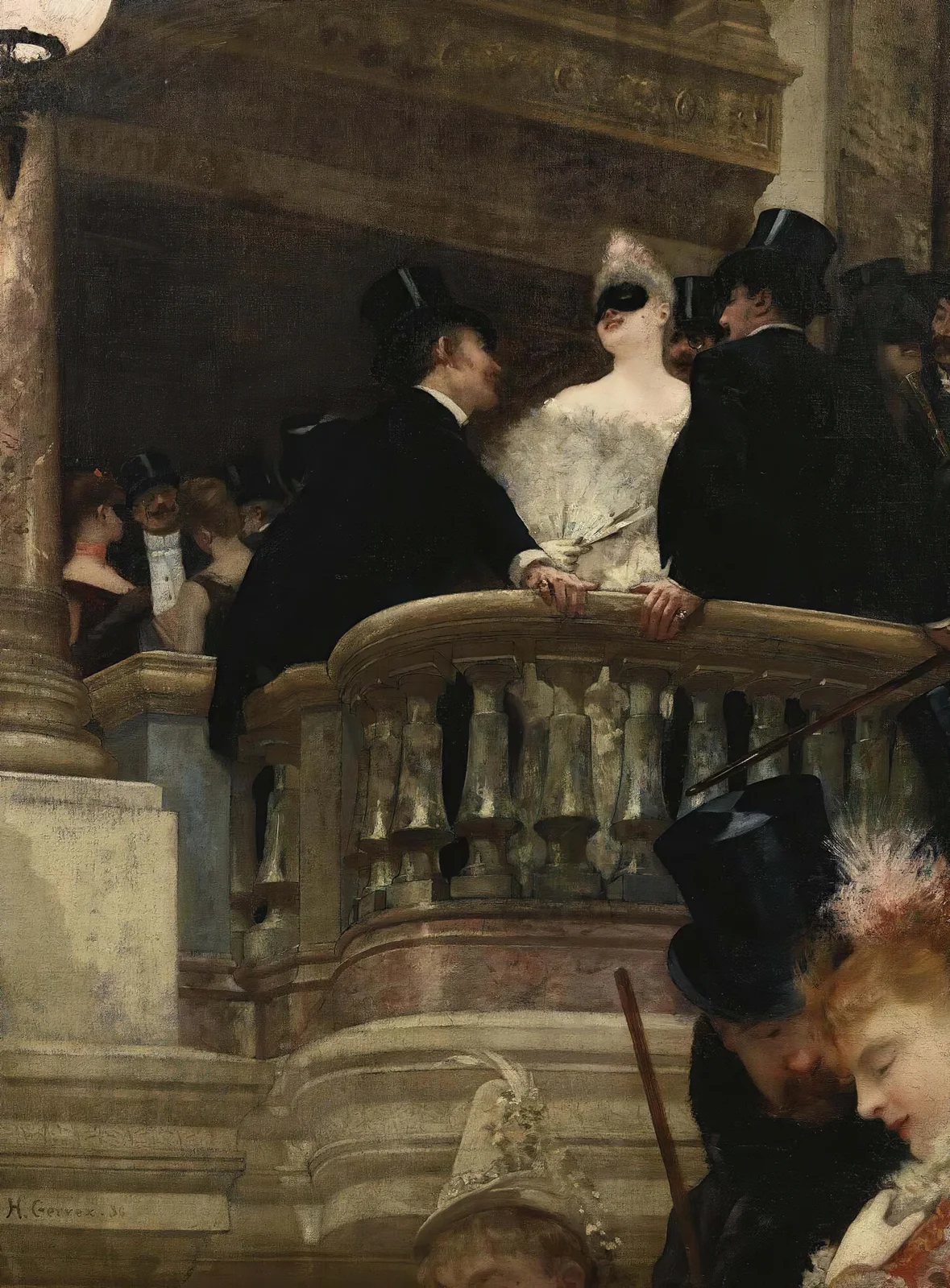 Le Bal de l’Opera av Henri Gervex