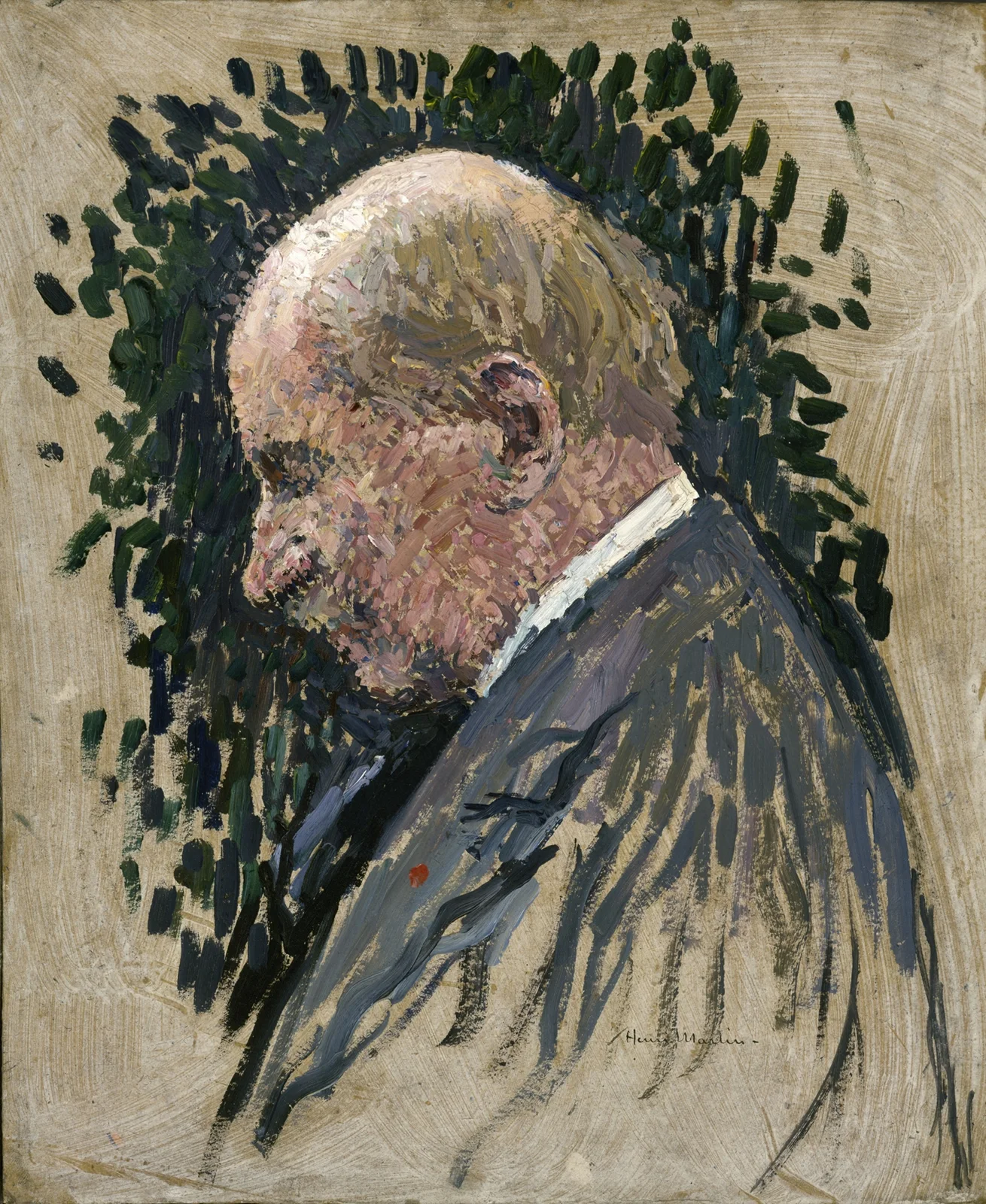 Gustave Charpentier (1860-1956), compositeur av Henri Martin
