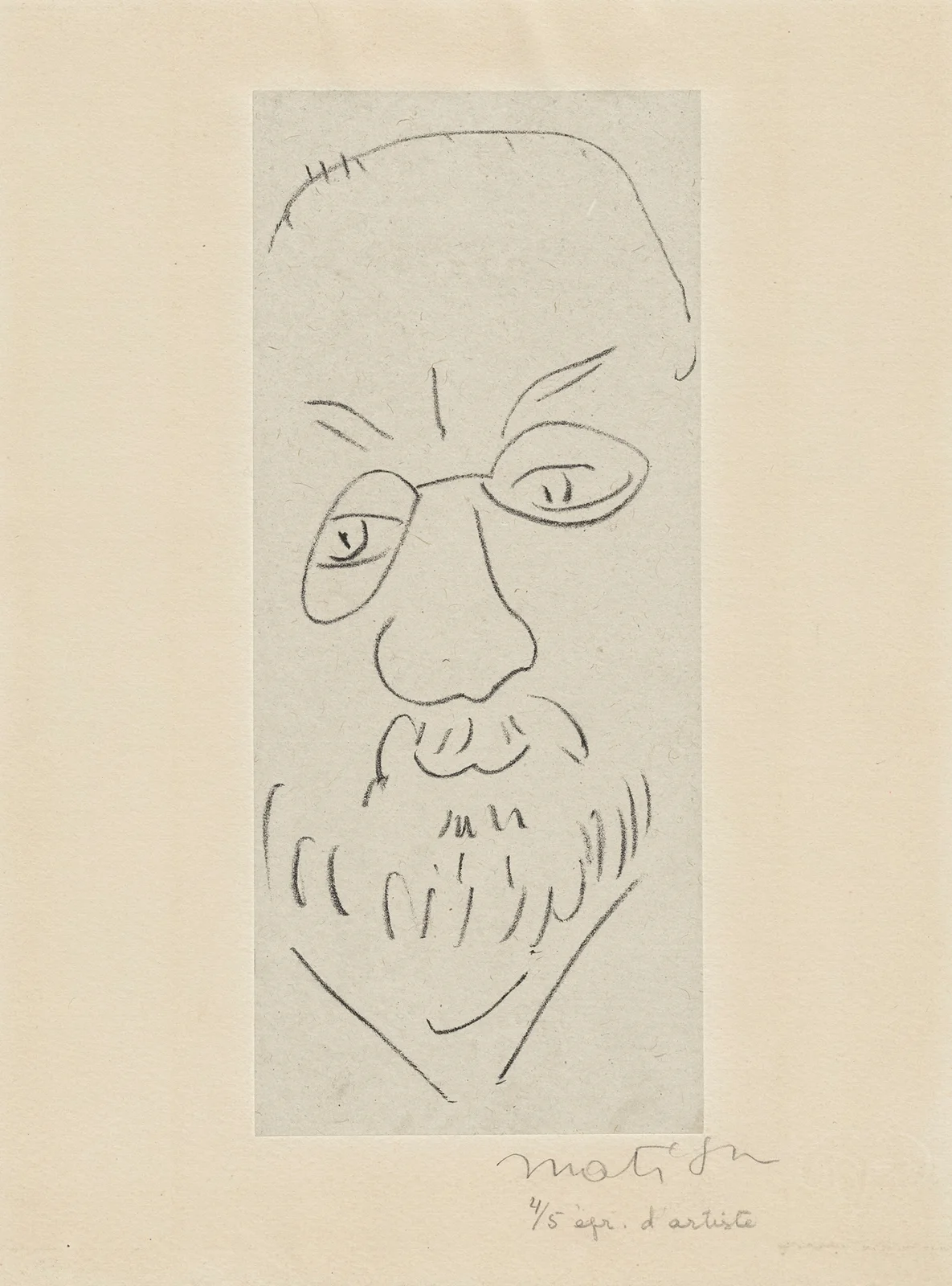 Autoportrait av Henri Matisse