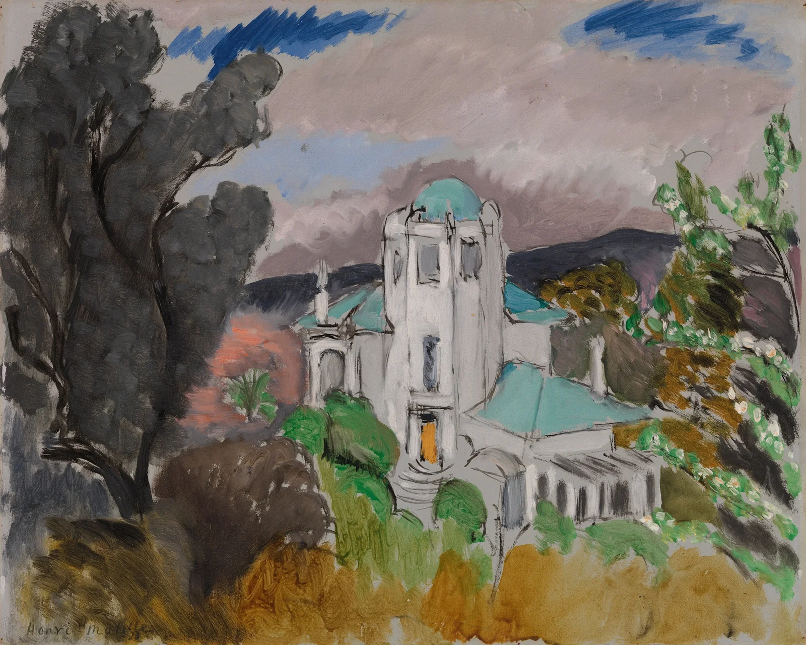 Blue Villa av Henri Matisse