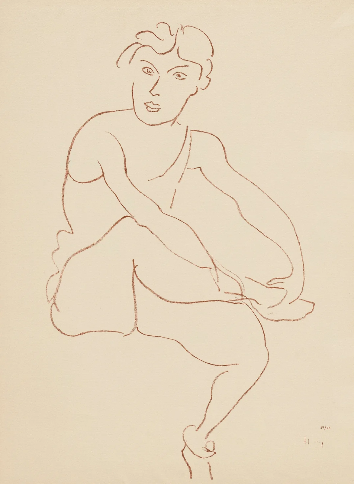 Danseuses acrobate Pl.01 av Henri Matisse