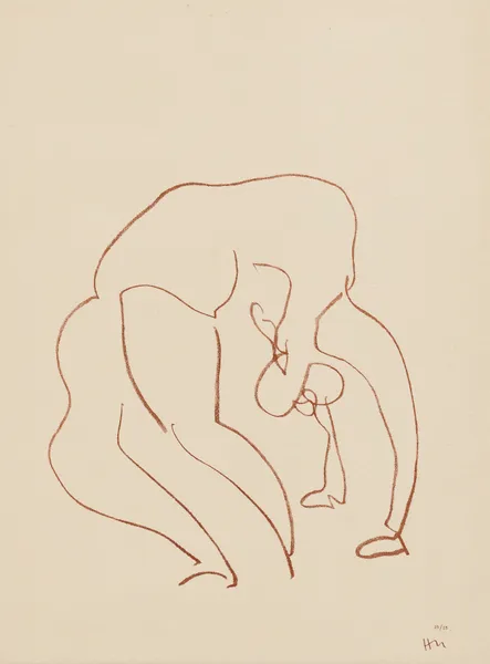 Danseuses acrobate Pl.02 av Henri Matisse